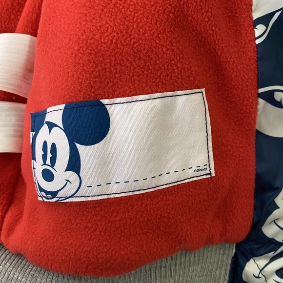 Mickey Mouse Disney Kids NWT Full Zip Puffer Hooded Jacket Size 4. - Picture 10 of 14